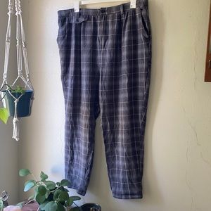 American eagle plaid pants size 24